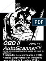 OBD II Auto Scanner CP9135 - Spanish