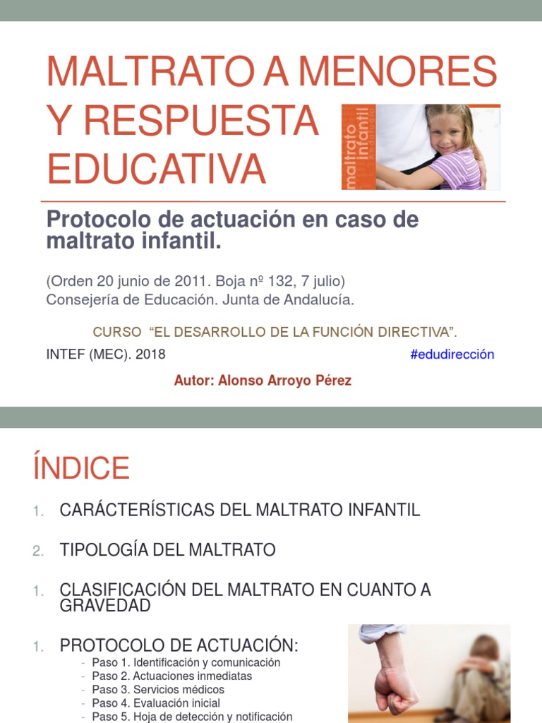 Protocolo de Maltrato Infantil | PDF | Abuso infantil | Sicología