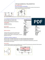 Preguntas Sobre El Transistor