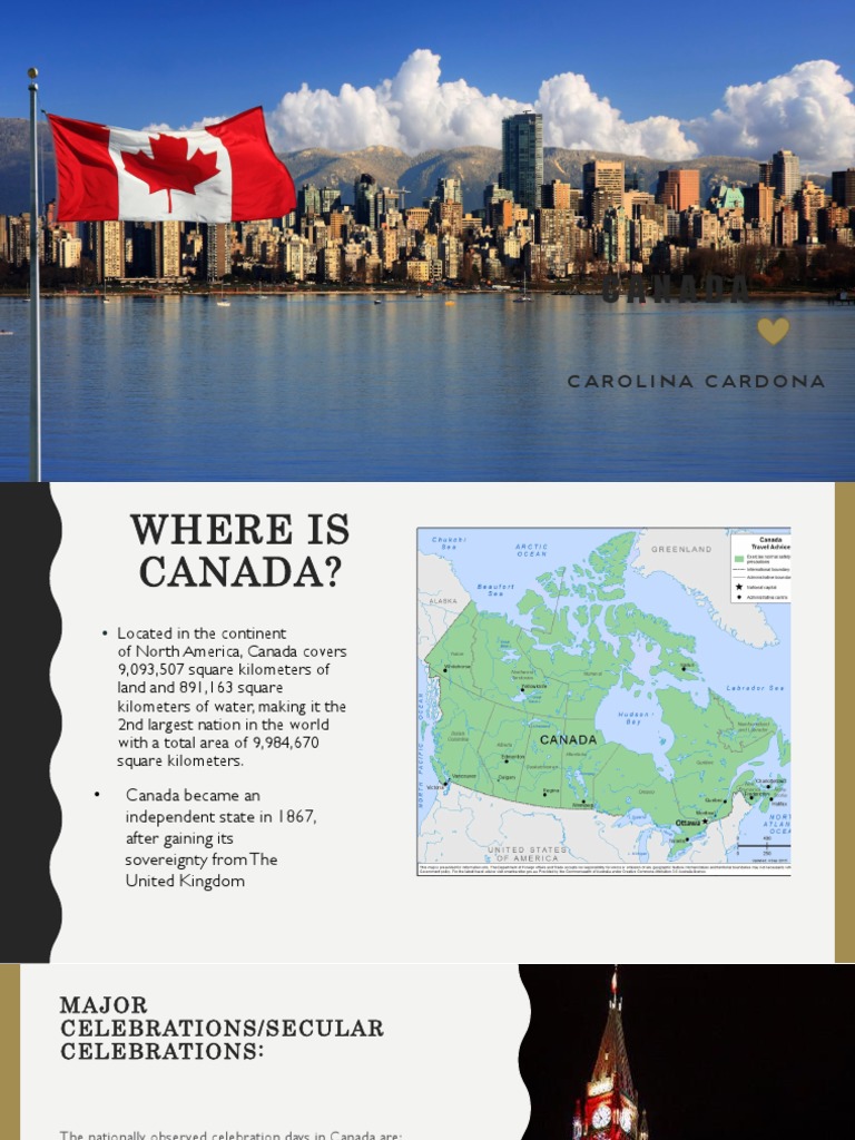 Discover Canada: Geography, Culture, and Celebrations | PDF | Social ...