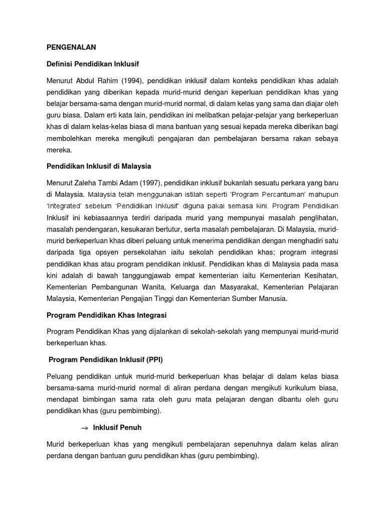 Sidamukti dan Program Pendidikan Inklusif untuk Semua Kalangan