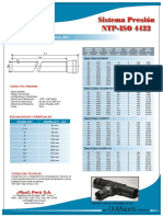 Ficha Tuberias PVC Nicoll Sistema Presion Iso 4422 PDF