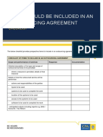 Outsourcing Checklist What Should Be Included Outsourcing Agreement