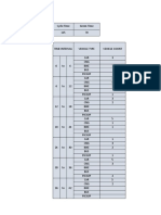 Sat Flow Excel