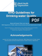 02 - WHO Guidelines For Drinking Water Quality