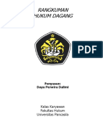 Rangkuman Hukum Dagang PDF