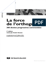 Force D'orthographe PDF