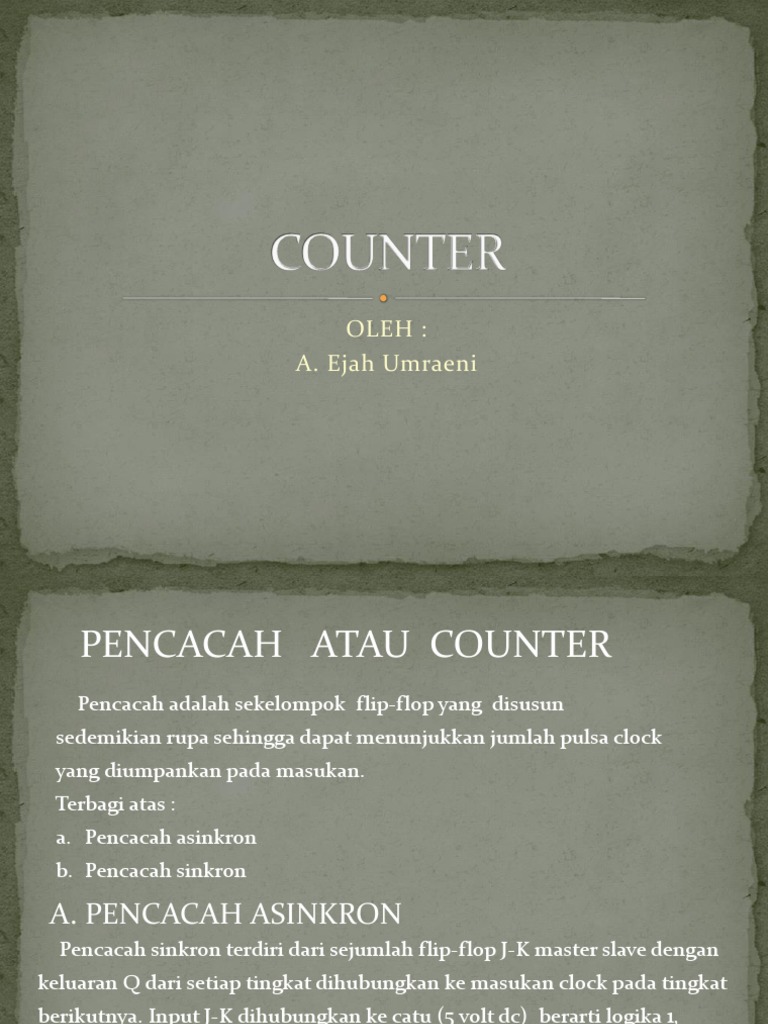 Counter | PDF