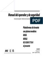Manual Del Operador y de Seguridad 600A
