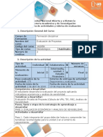 Guía y Rubrica de Evaluación - PFase 3. Determinar La Evaluación Económica y Análisis de Sensibilidad