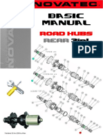 Novatec Basic Manual - Road Rear 3in1 Hubs