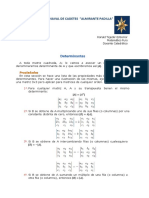 Ejercicios de Determinantes