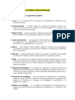 Repaso Estrategia de Producto y Plan de Mercado