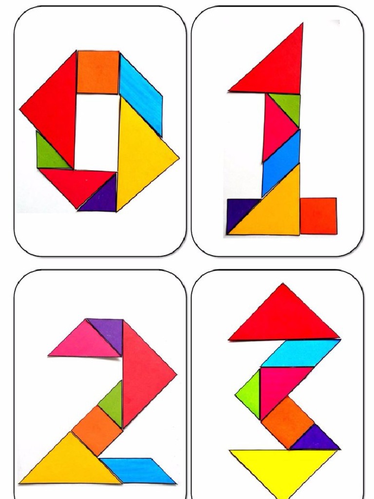 numeros con tangram