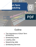 Chapter 9 - Short Term Scheduling