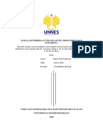 Makalah Perbedaan Translasi Sel Prokariota Dan Eukariota