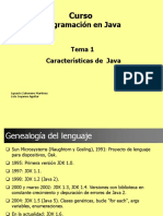  Caracteristicas Java