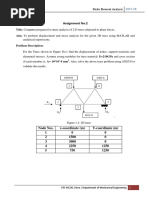 Fea Assignment 2