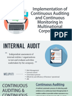 Internal Audit Process Optimization