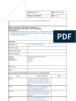 Material Lesson Plan