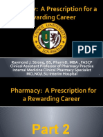 Intro (Pharmacy Careers Part 2)