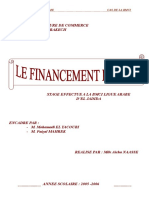 Rapport De Stage - BMCI - Le financement des PME.doc