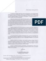 Carta de Recomendacion CIDE PDF