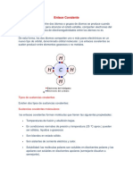 Enlace Covalente