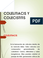 Adulto Colelitiacis y Colecistitis Diapositivas