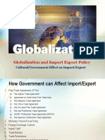 Government's Effect on Import Export-1