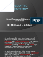 DR: Mokhaled L. Alfalluji: Dental Problems of Children With Disabilities