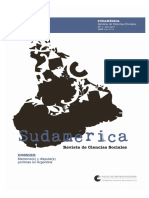 Sudamérica Revista de Ciencias Sociales 