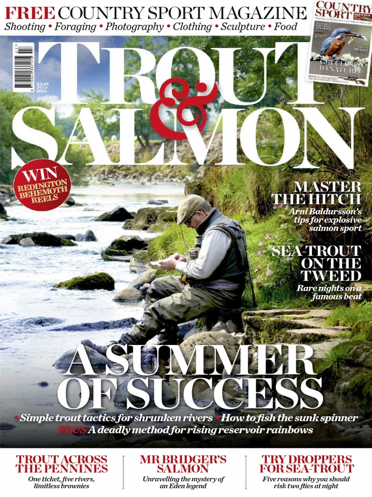 Trout & Salmon - July 2016, PDF, Salmon