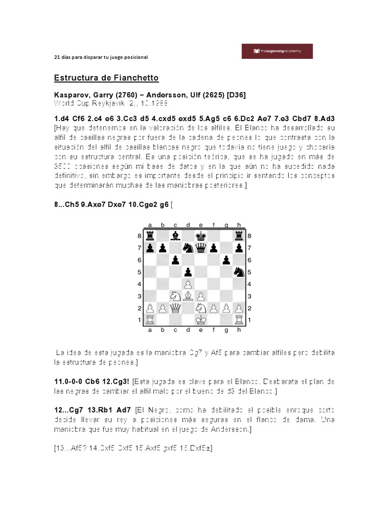 Fianchetto Opening Pdf – 200 Modern Chess Traps in the Fianchetto ...