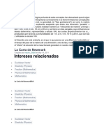 Intereses Relacionados: La Carta de Newmark