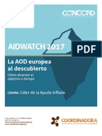 Resumen Ejecutivo Informe AidWatch