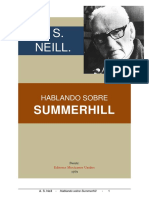 Hablando Sobre Summerhill PDF
