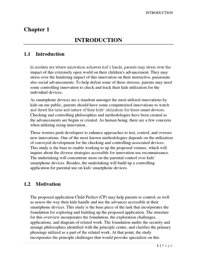 FYP 1 Report Finzalised | PDF | Android (Operating System) | Mobile App