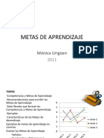 Metas de Aprendizaje - Capac