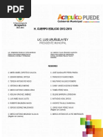 Plan Director de Desarrollo Urbano 2015