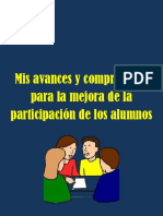  La Mejora de La Participación de Los Alumnos