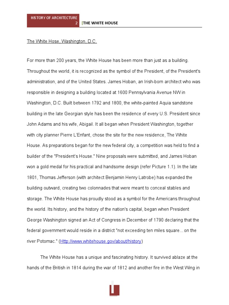 The White House | PDF | White House | American Government