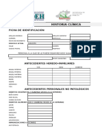 Historia Clinica Excel