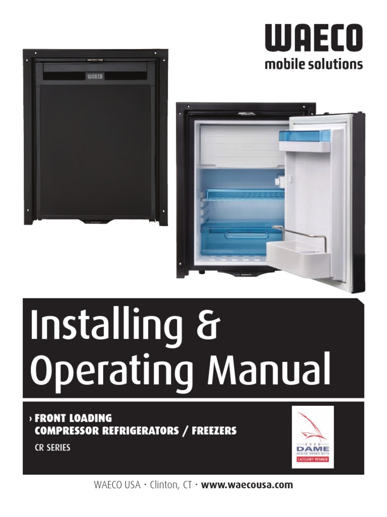CR Refrigerators Freezers Manual 5525 PDF Refrigerator