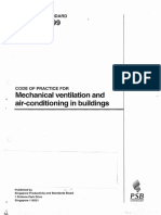 SINGAPORE STANDARD - CP 13-1999 Mechanical Ventilation and Air-Conditioning in Buildings
