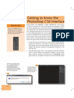Getting to know the Photoshop CS6 Interface