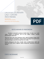 Data Kecelakaan Lalu Lintas Indonesia