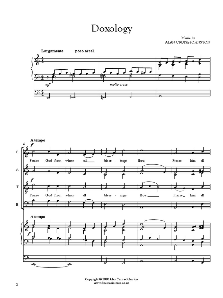 Doxology Pdf