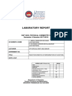 Exp 1 - Reaction Kinetics of Bromination of Acetone