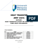 Lab Report Shell and Tube Heat Exchanger